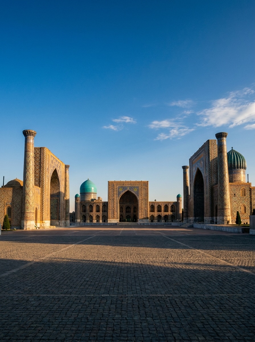 The Registan, empty