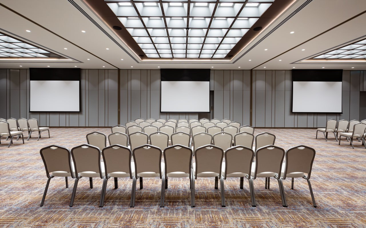 Amudaryo hall, theatre set-up, InterContinental Tashkent