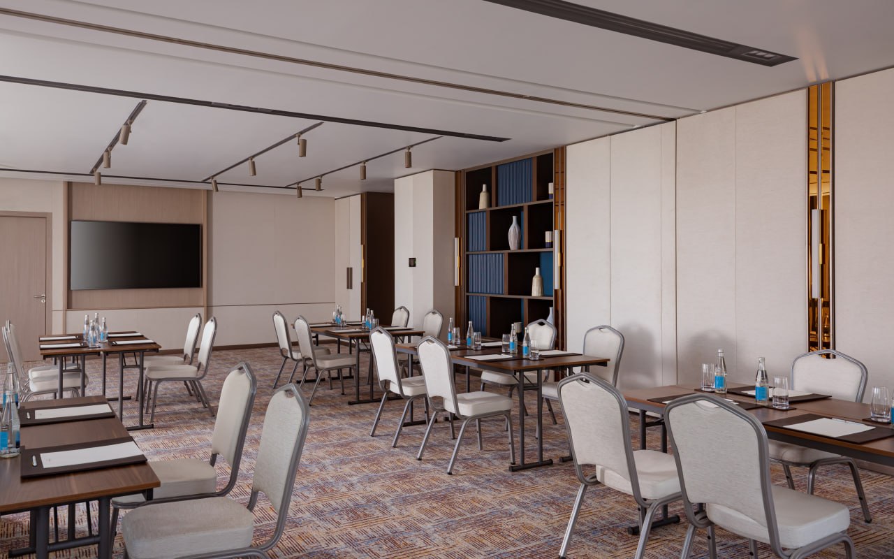 Istanbul meeting room, classroom set-up, InterContinental Tashkent